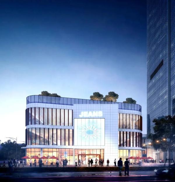 商场平面图（CAD商场平面图）