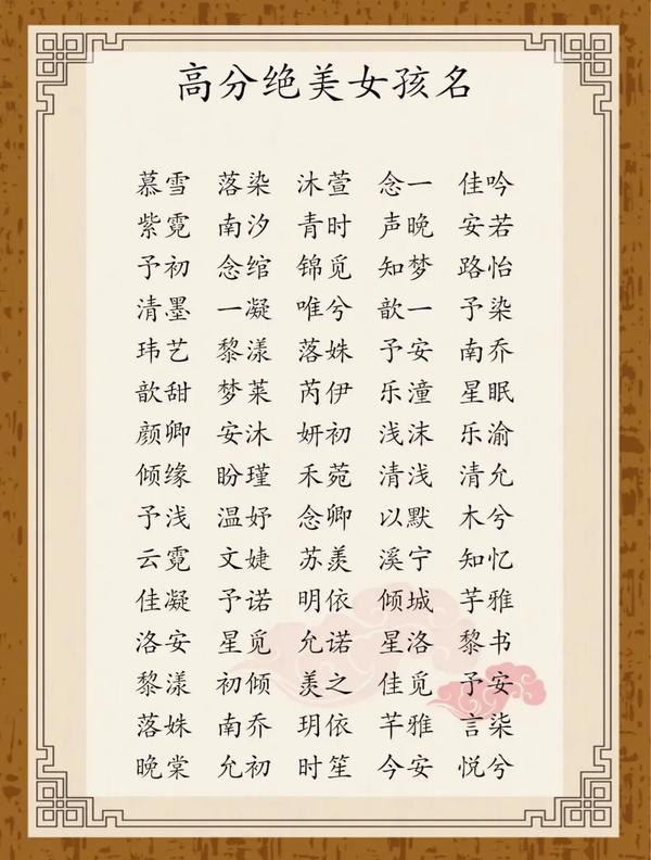 李姓女孩名字大全2022属虎(李姓女孩名字大全2022属虎诗经)