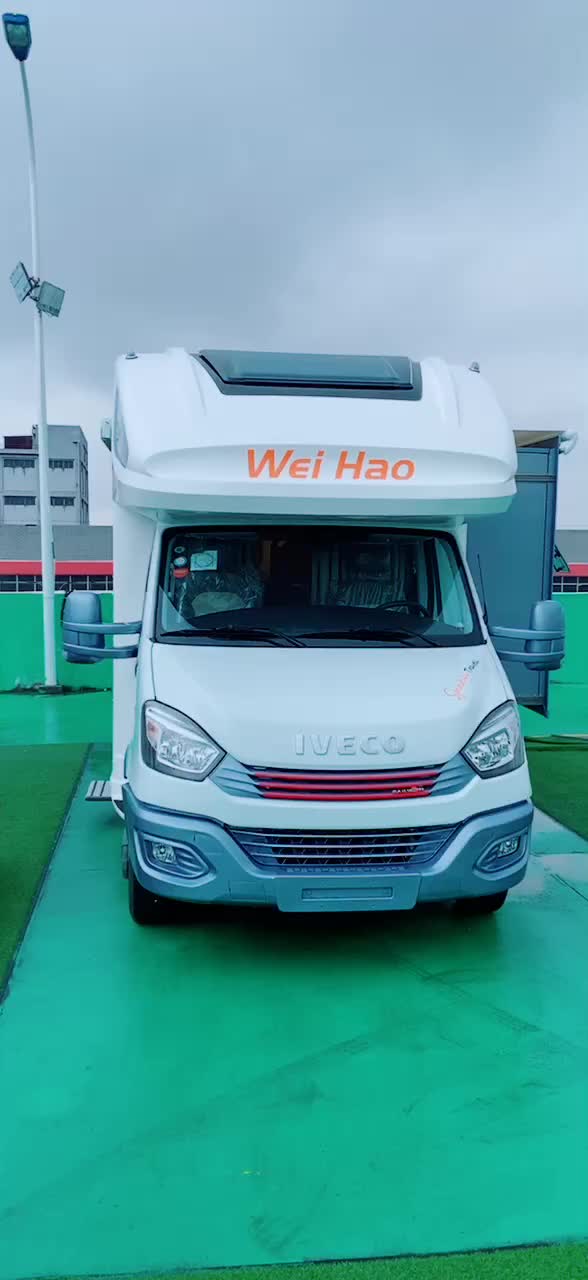 剧透一下豪哥的新车.依维柯单拓展房车