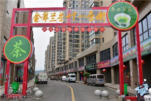 岳西县茶叶交易市场投入运营