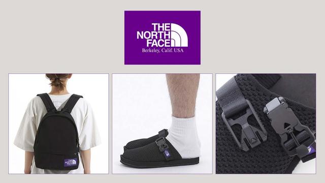 The North Face（北面）紫标系列新品，背包、凉鞋最抢手