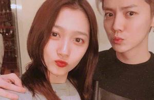 Lu Han closes lens of filter of dawn red darling, 