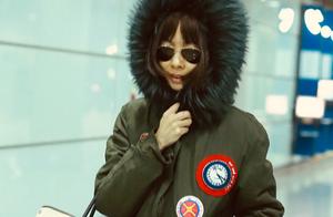 Confused perspective! Chen Lu pleaseds cap of cloth with soft nap of Dai Chao big wool spends type t