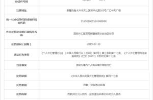 Letter bank Urumqi breaks the law in punish 200 th