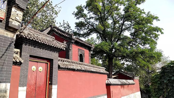 山东淄博博山玉皇宫晨曦