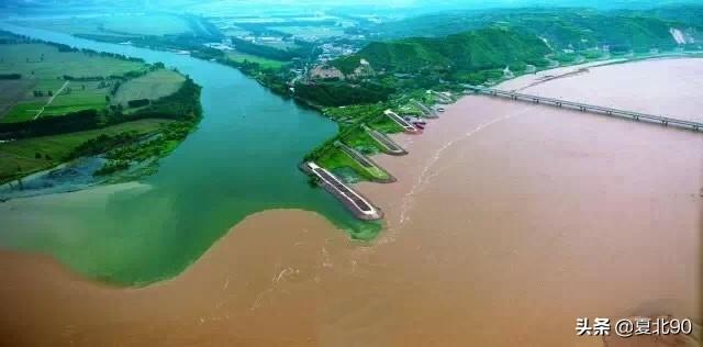 长江黄河皆入海图片