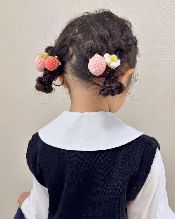唯美的儿童发型及编发教程~不同的发型编织结构表达不同的性格和花样