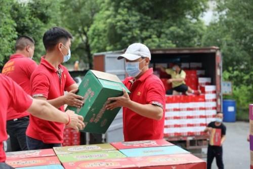 南方汛情进入关键时期，爱心企业口味王助力五省抗洪救援