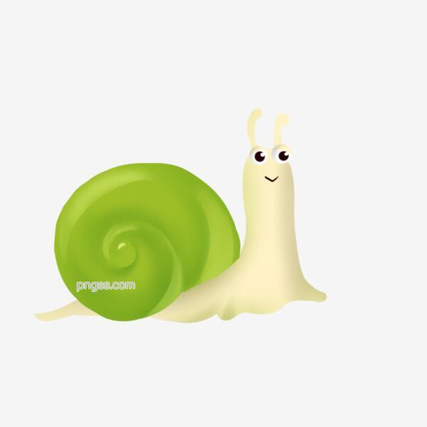 绿色小蜗牛手绘卡通png搜索网 精选免抠素材 透明png图片分享下载 Pngss Com