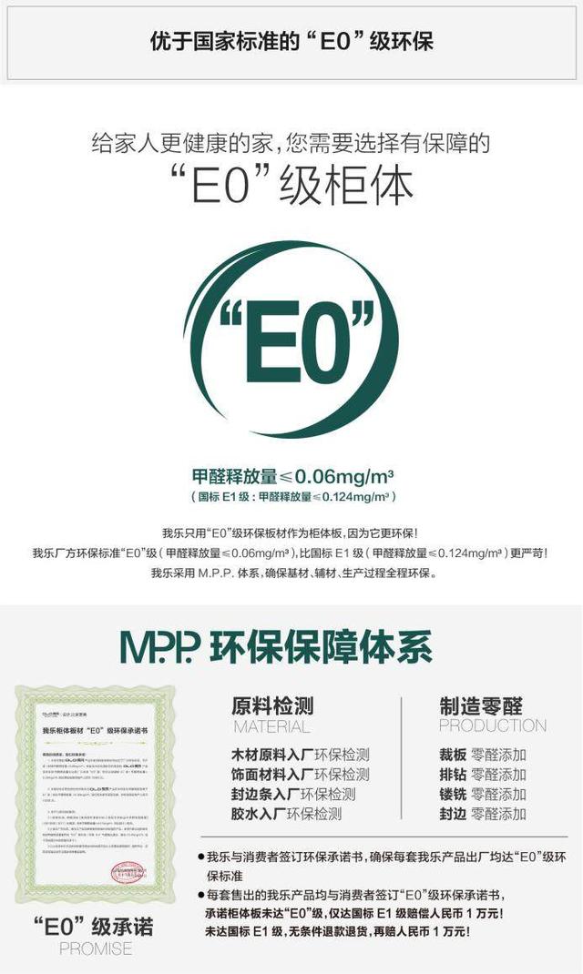 除了甲醛含量低，我乐家居的橱柜还做到了这一点