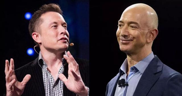 天上地下，马斯克和贝佐斯终有一战