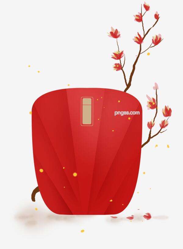 农历新年红色花卉文字框png搜索网 精选免抠素材 透明png图片分享下载 Pngss Com