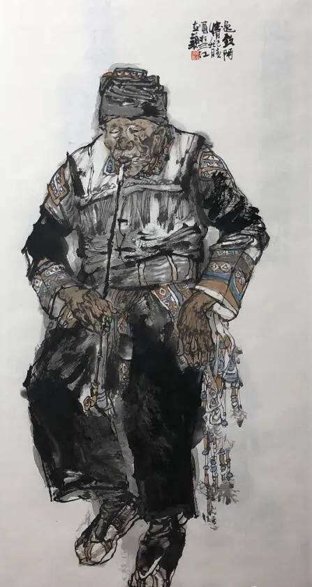 画家笔下的父亲