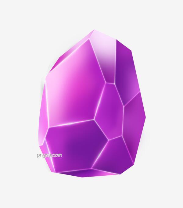 卡通紫色渐变宝石png搜索网 精选免抠素材 透明png图片分享下载 Pngss Com