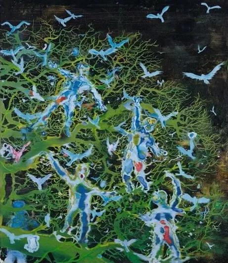 幽灵之神秘与幻觉德国艺术家丹尼尔里希特