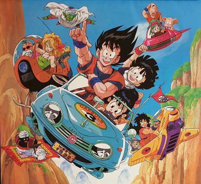 七龙珠原画师笔下的龙珠家庭插画