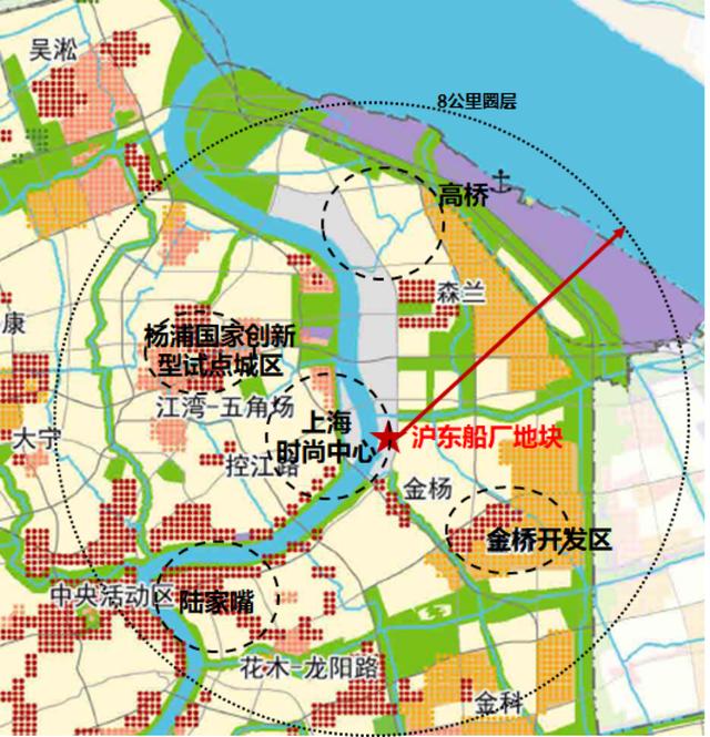 沪东中华沪东重机与金桥集团联合开发沪东中华船厂地块