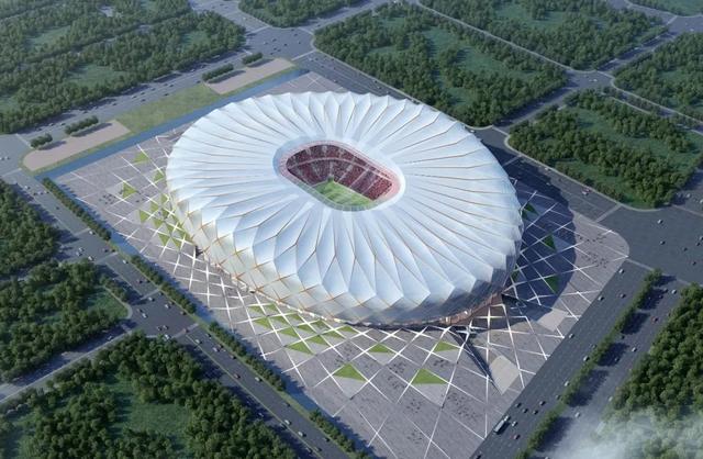 恒大新球场金荷花变莲冠这回真的有模有样了