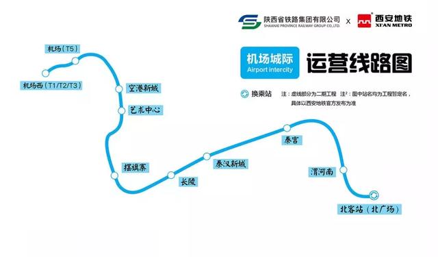马上开通!西安机场城际地铁预计8月24日竣工,这些楼盘升值在即