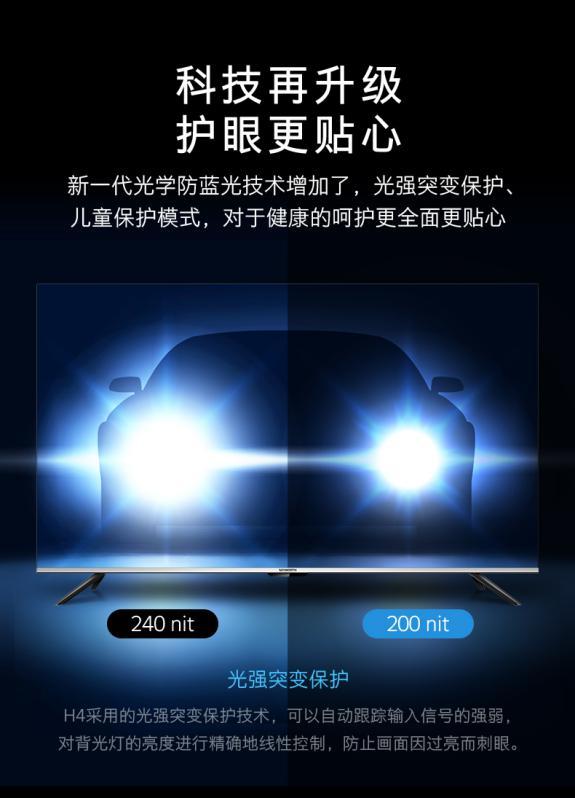 守护健康，拒绝蓝光 创维H4护眼科技再升级