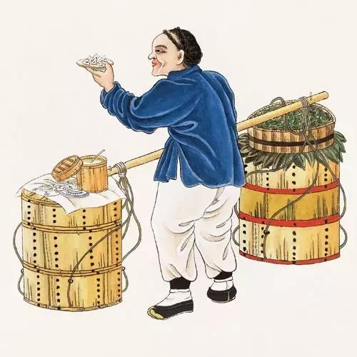 卖年糕卖烧饼卖油条焦圈卖炸糕卖扒糕卖太阳糕卖桂花金糕卖甑糕卖糕干