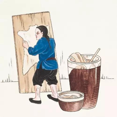 熟皮子染布弹棉花裁缝做绳子做麻绳制毡打帘子织地毯做小孩藤车编席做