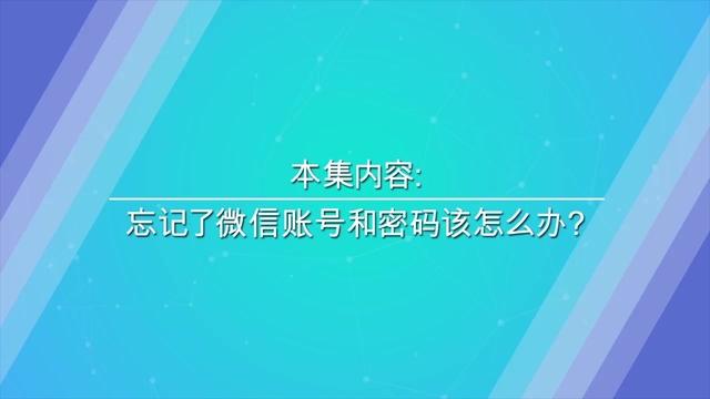 微信号密码找回(微信找回密码人工服务)
