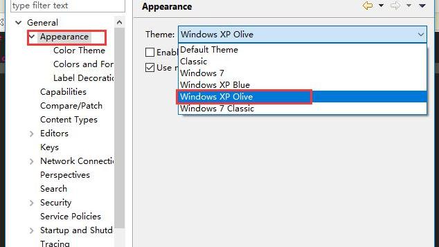 eclipsewin10设置窗口颜色