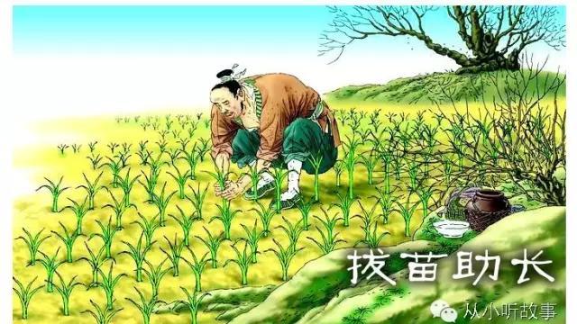 经典寓言故事：拔苗助长