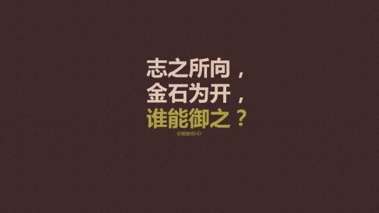 形容遠大理想的詞句