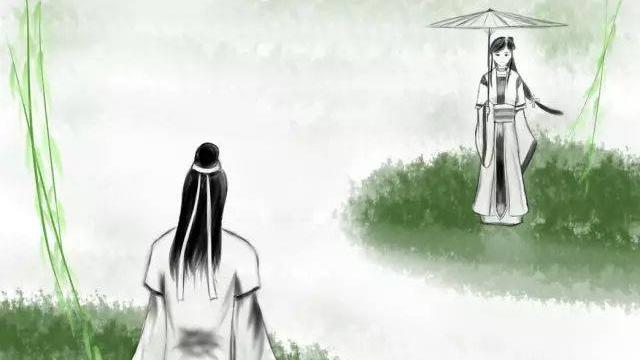 秦风蒹葭诗经朗读