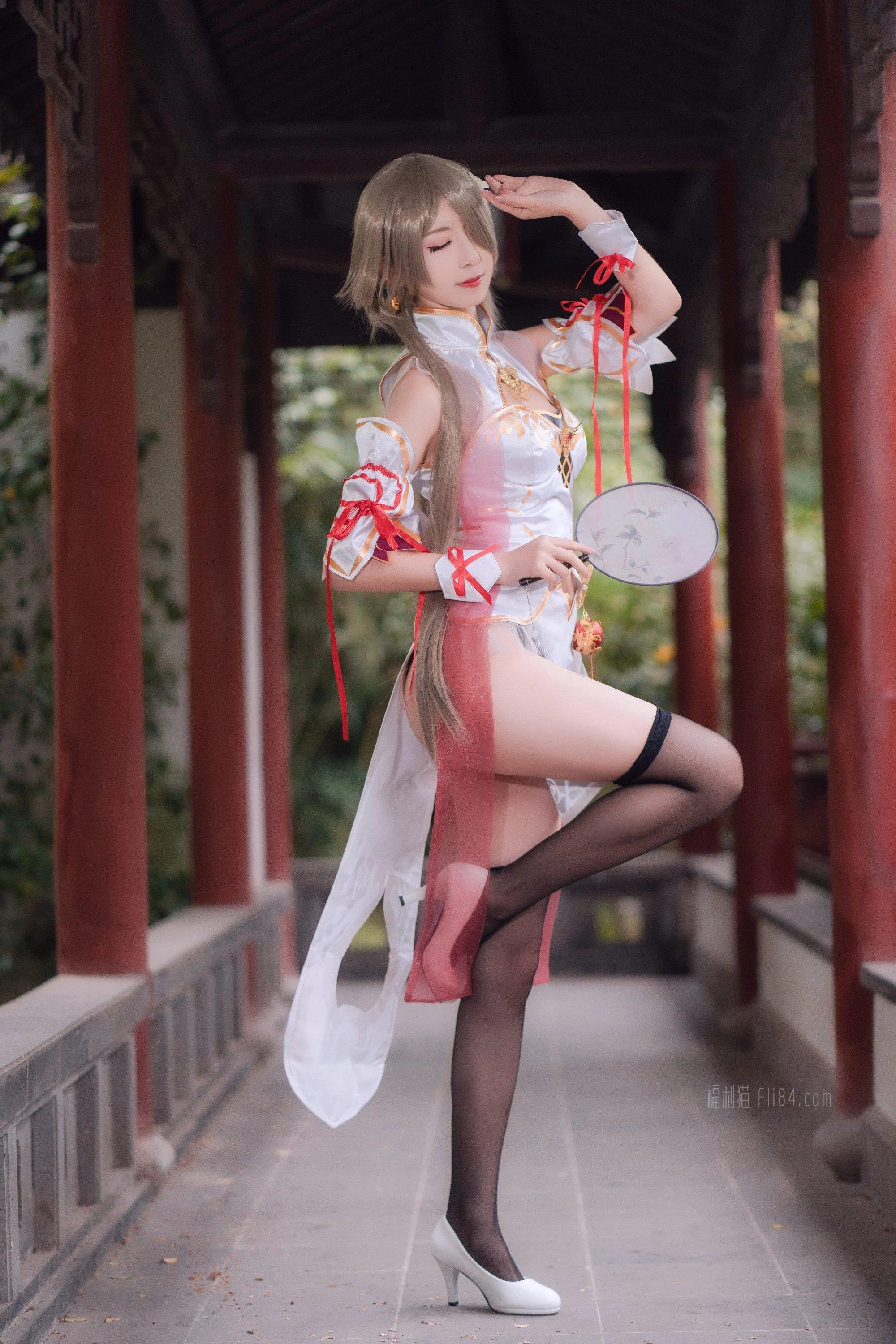 福利姬 弥音音《浣溪沙》[19p]