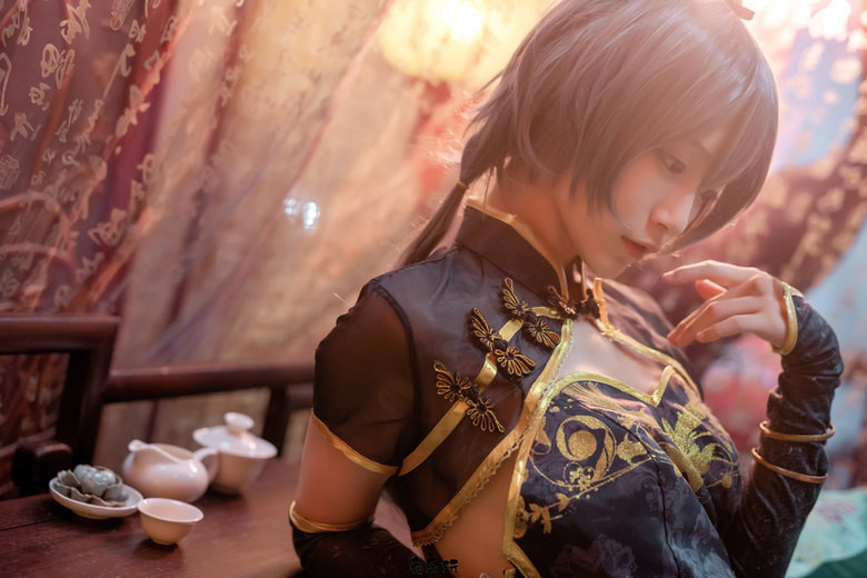 【COS】微博铁板烧鬼舞w作品合集之洛天依