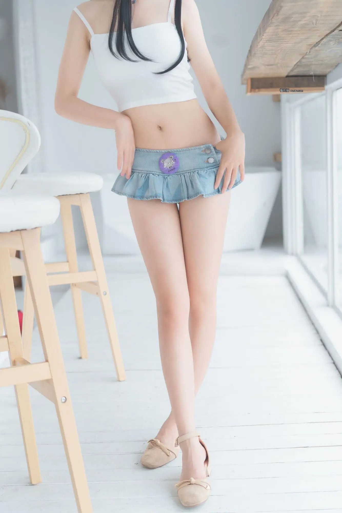 心目中的完美嫩腿-面饼仙儿[40P]