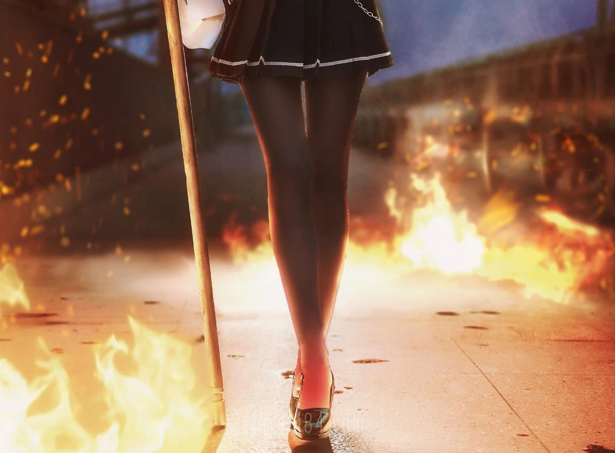 弥音音《明日方舟 天火》[17p]