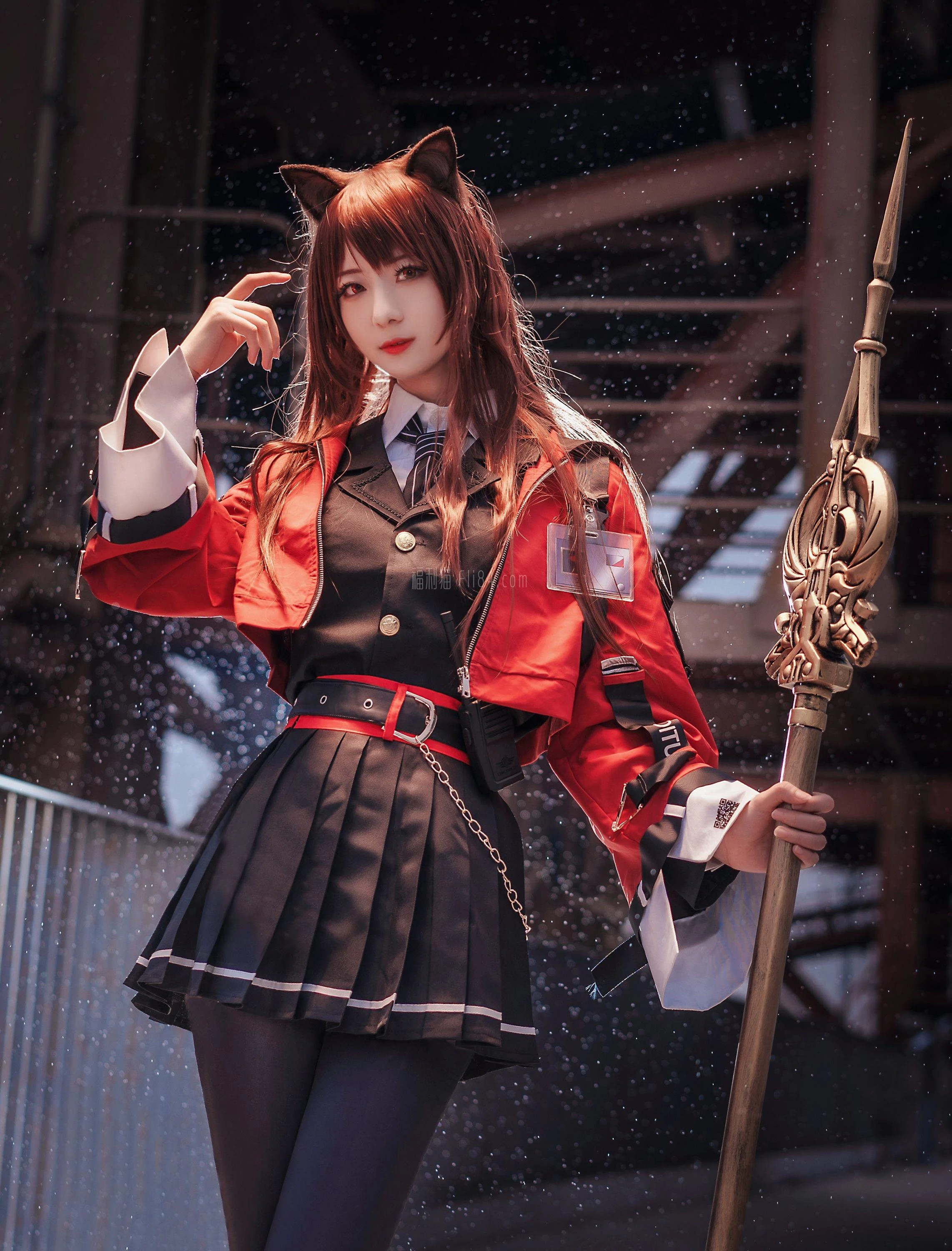 弥音音《明日方舟 天火》[17p]