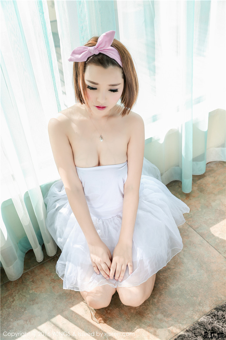 【WingS影私荟】2016.09.22 Vol.016 吉雅子美胸写真