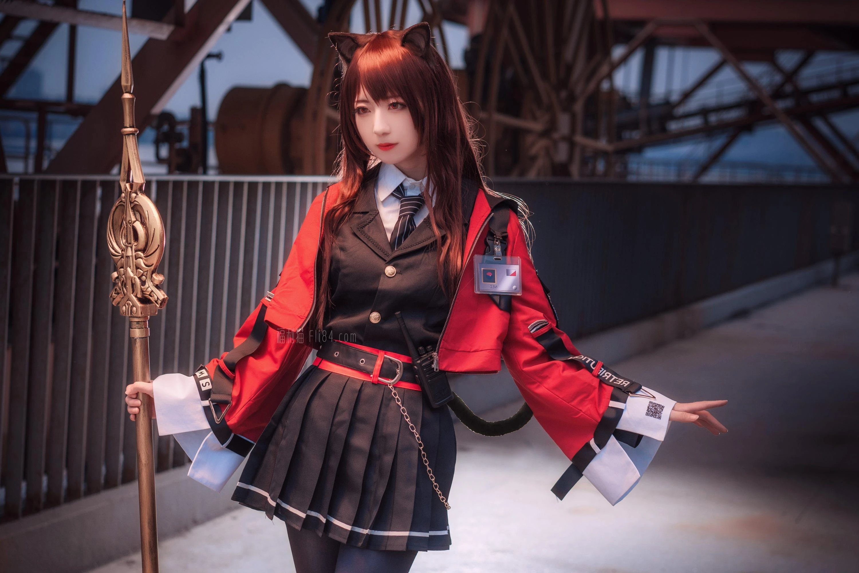 弥音音《明日方舟 天火》[17p]