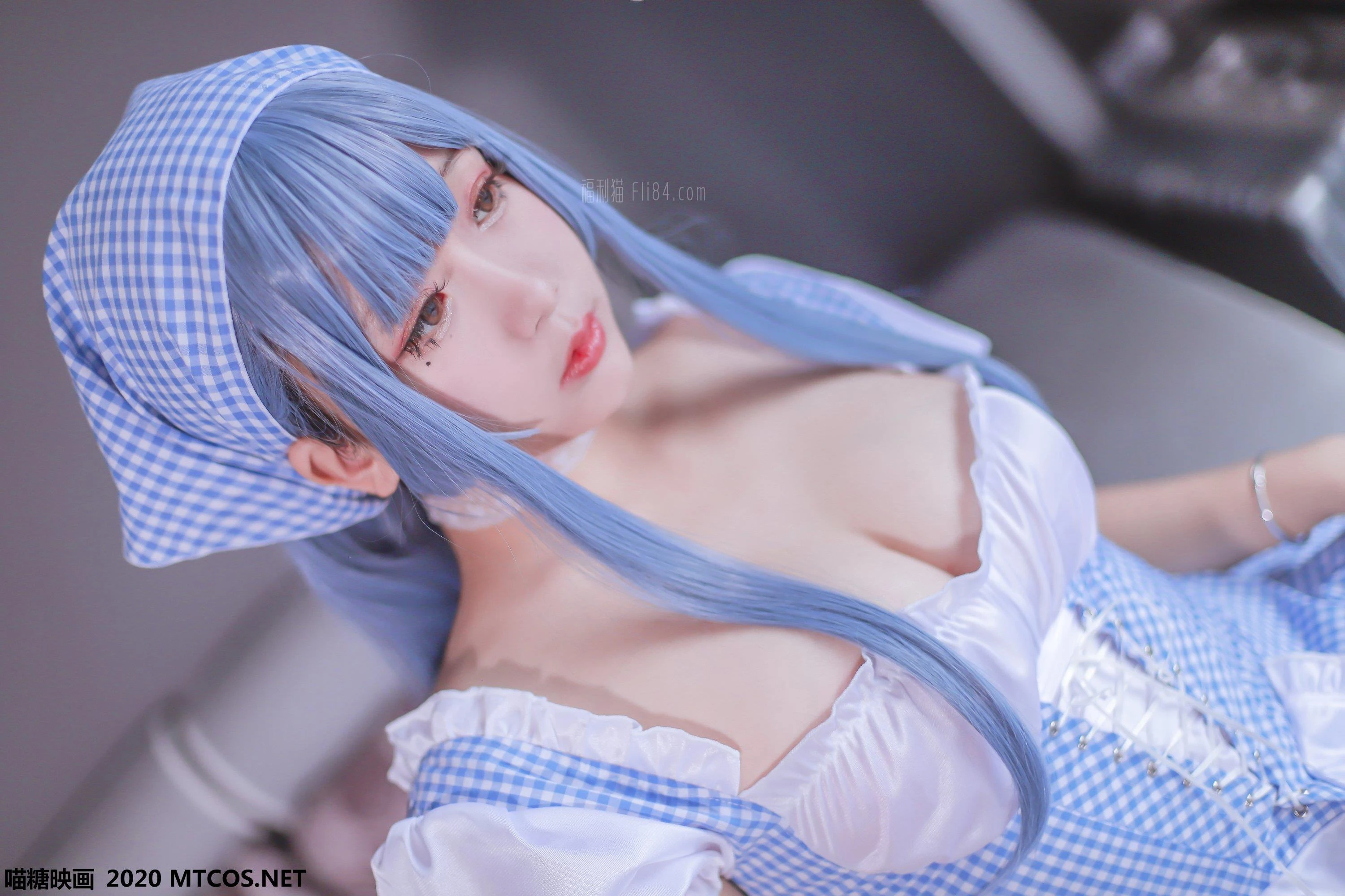 【喵糖映画系列】VOL.122 蓝色女仆[43p]