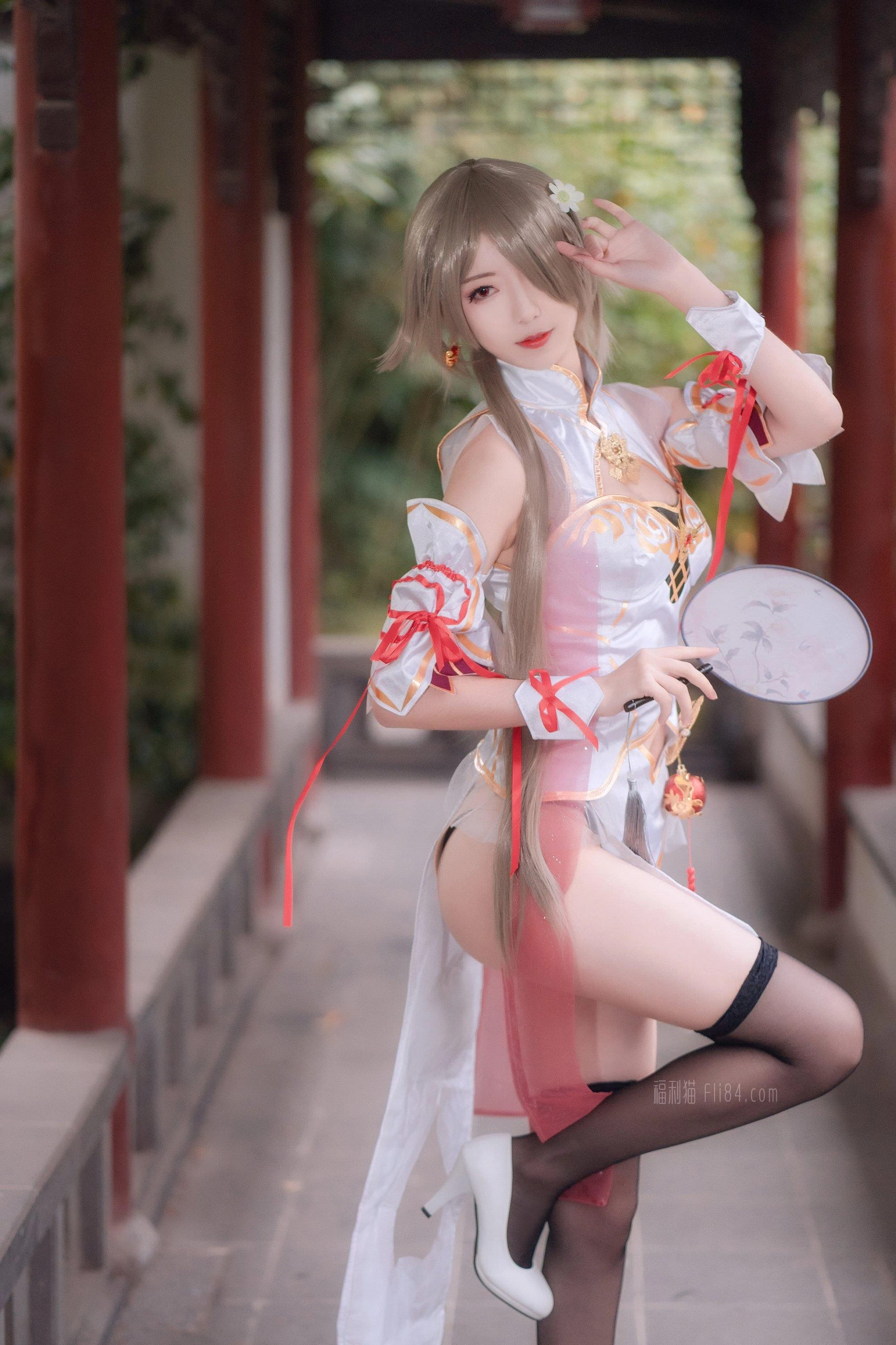 福利姬 弥音音《浣溪沙》[19p]