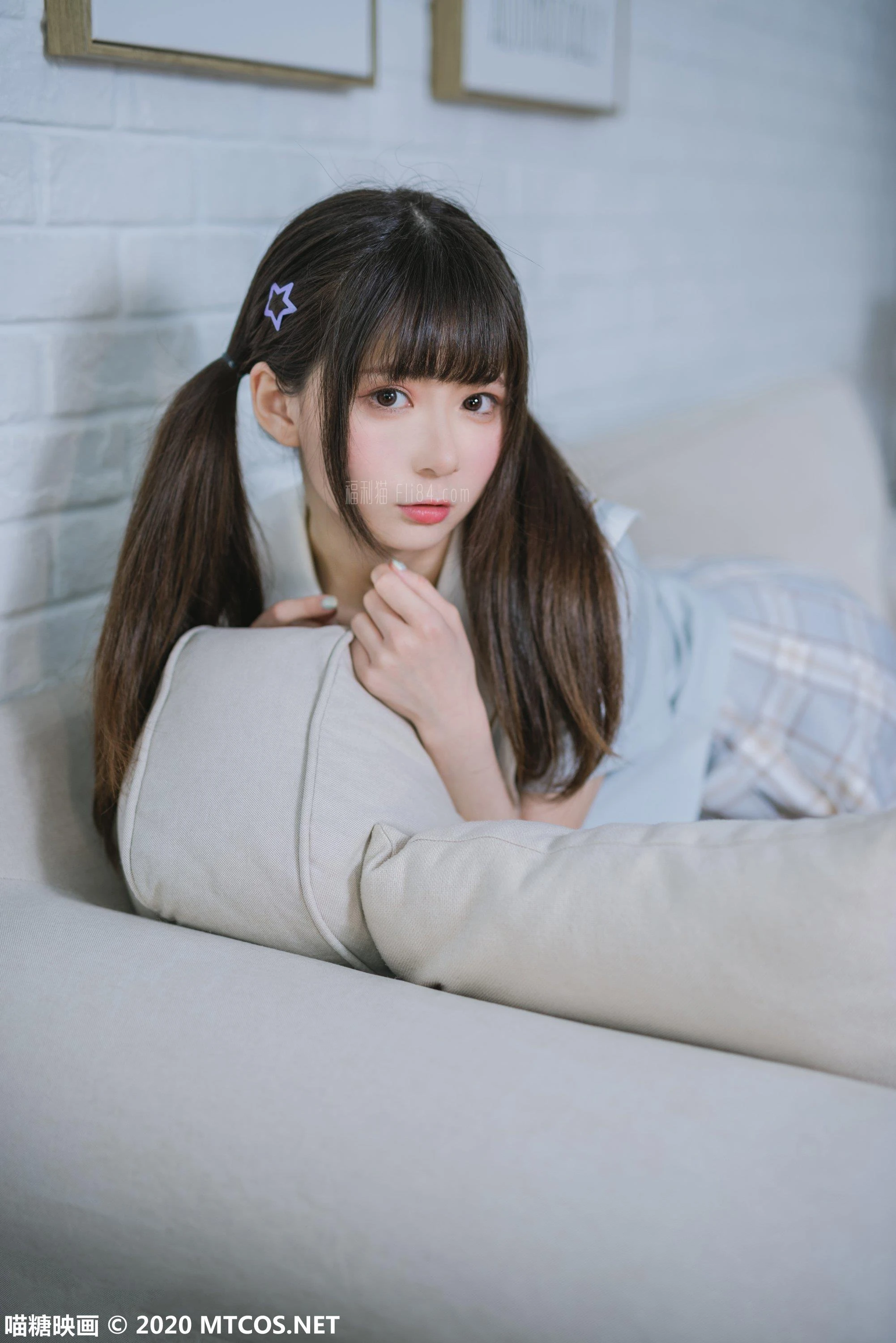 【喵糖映画系列】VOL.094 双马尾学妹 【40P】