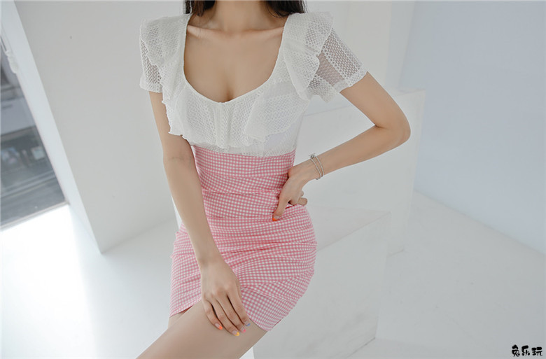 孙允珠：芙蓉春桃醉香曼妙采撷古典裙