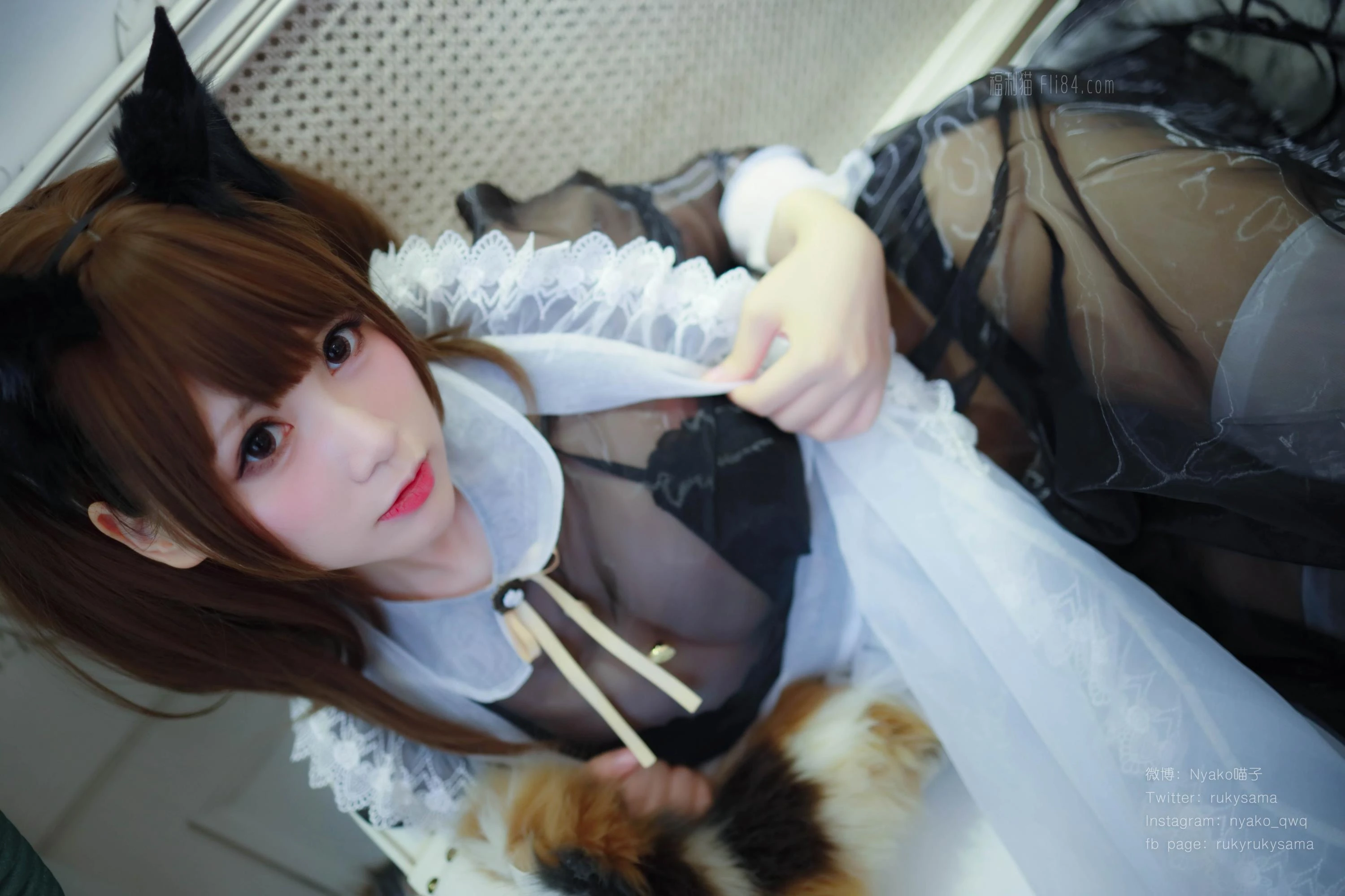 Nyako喵子-透明女仆无水印[50p]