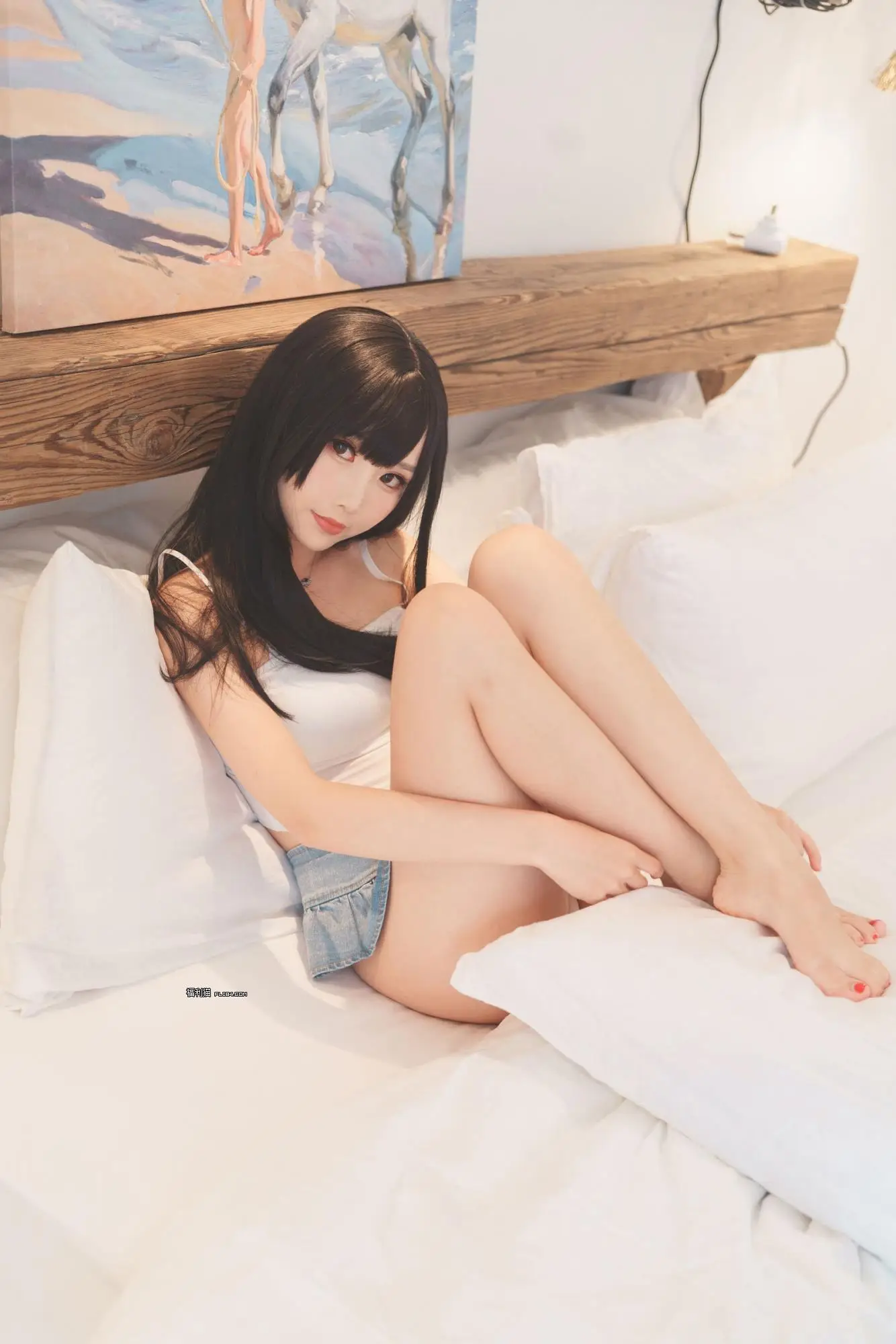 心目中的完美嫩腿-面饼仙儿[40P]