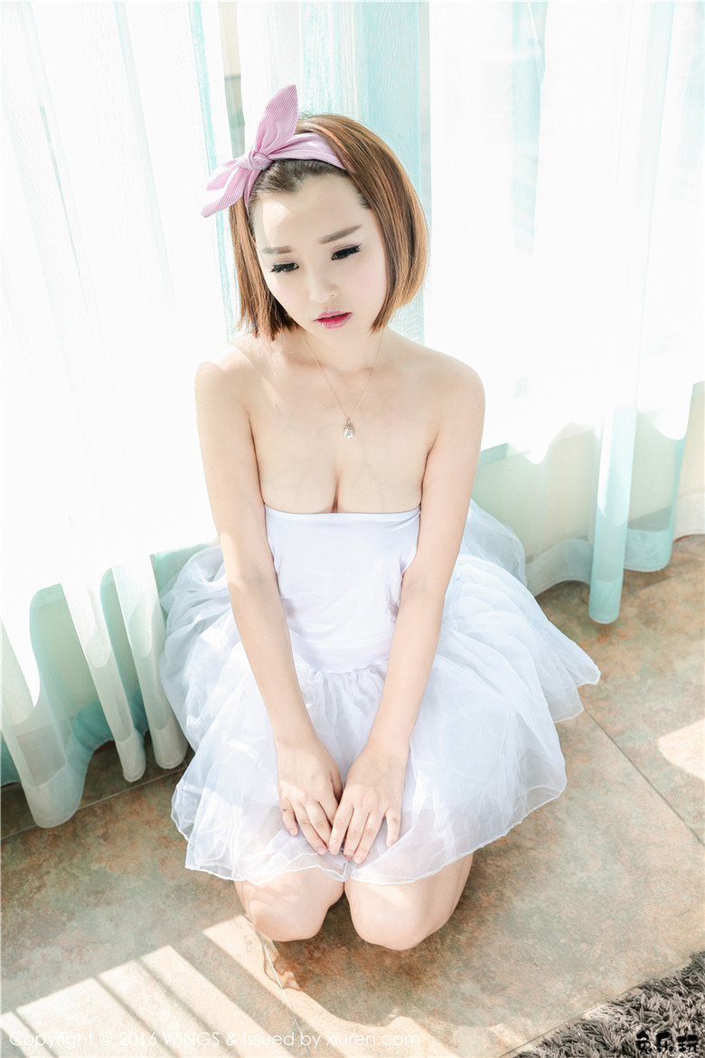 【WingS影私荟】2016.09.22 Vol.016 吉雅子美胸写真