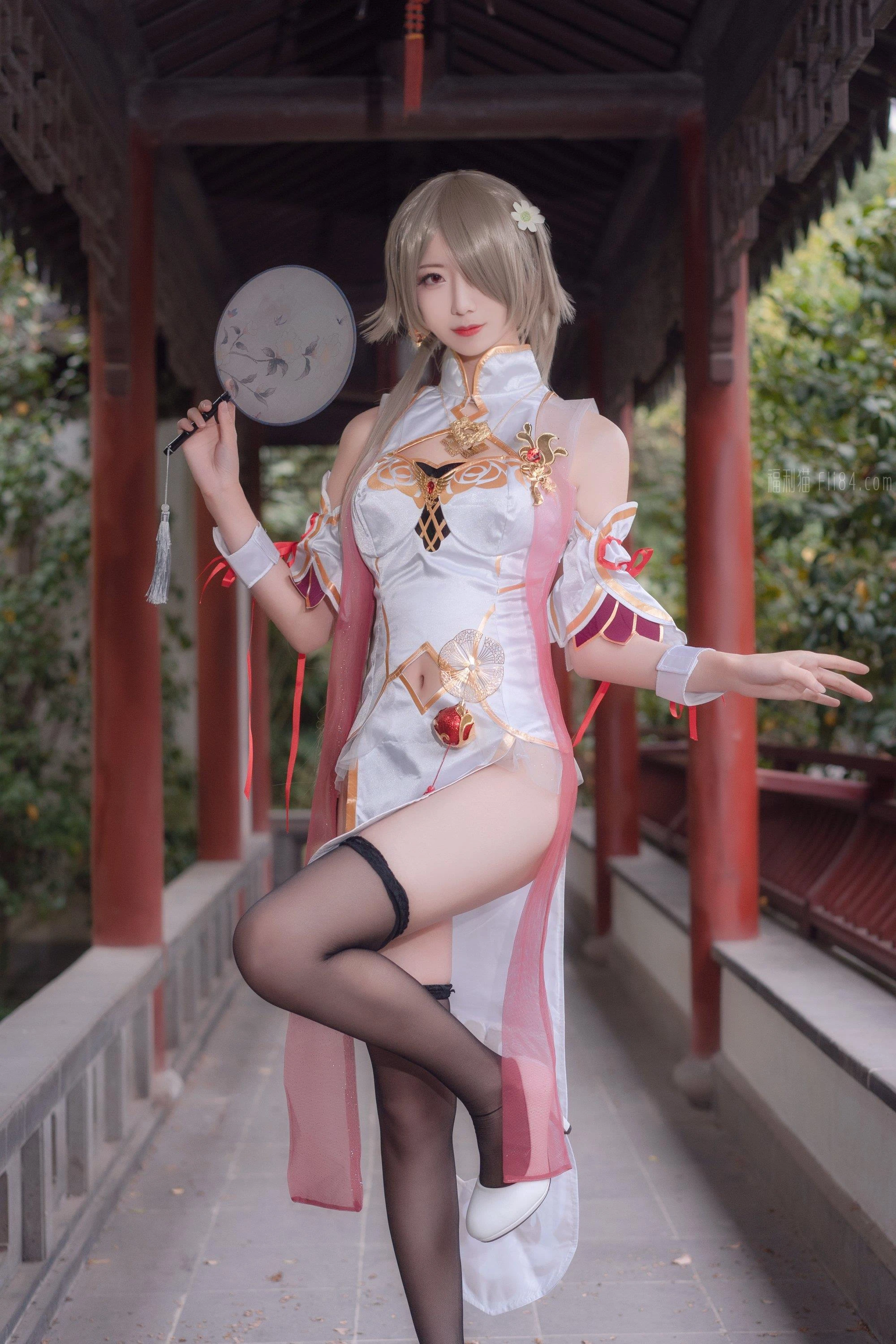 福利姬 弥音音《浣溪沙》[19p]