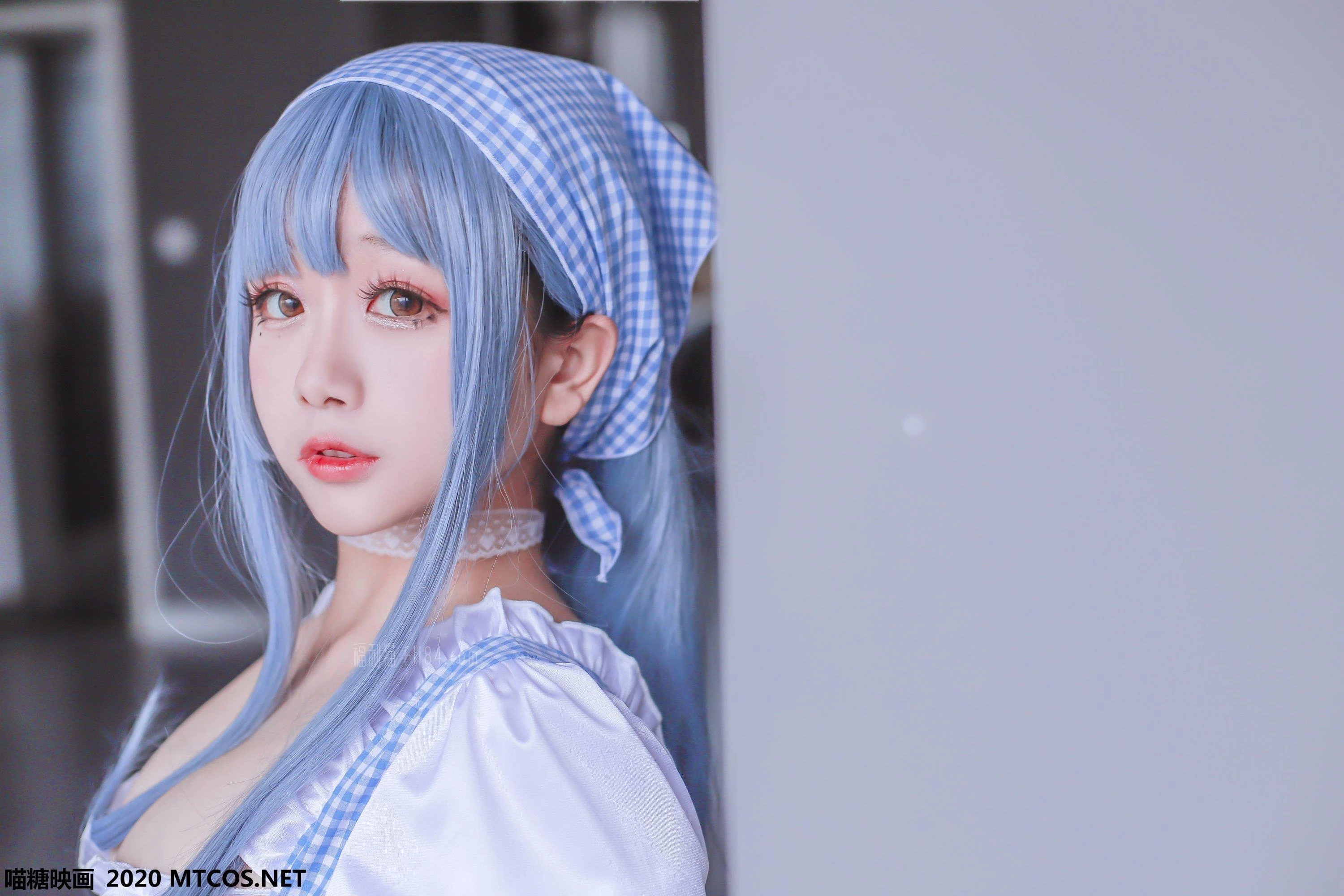 【喵糖映画系列】VOL.122 蓝色女仆[43p]