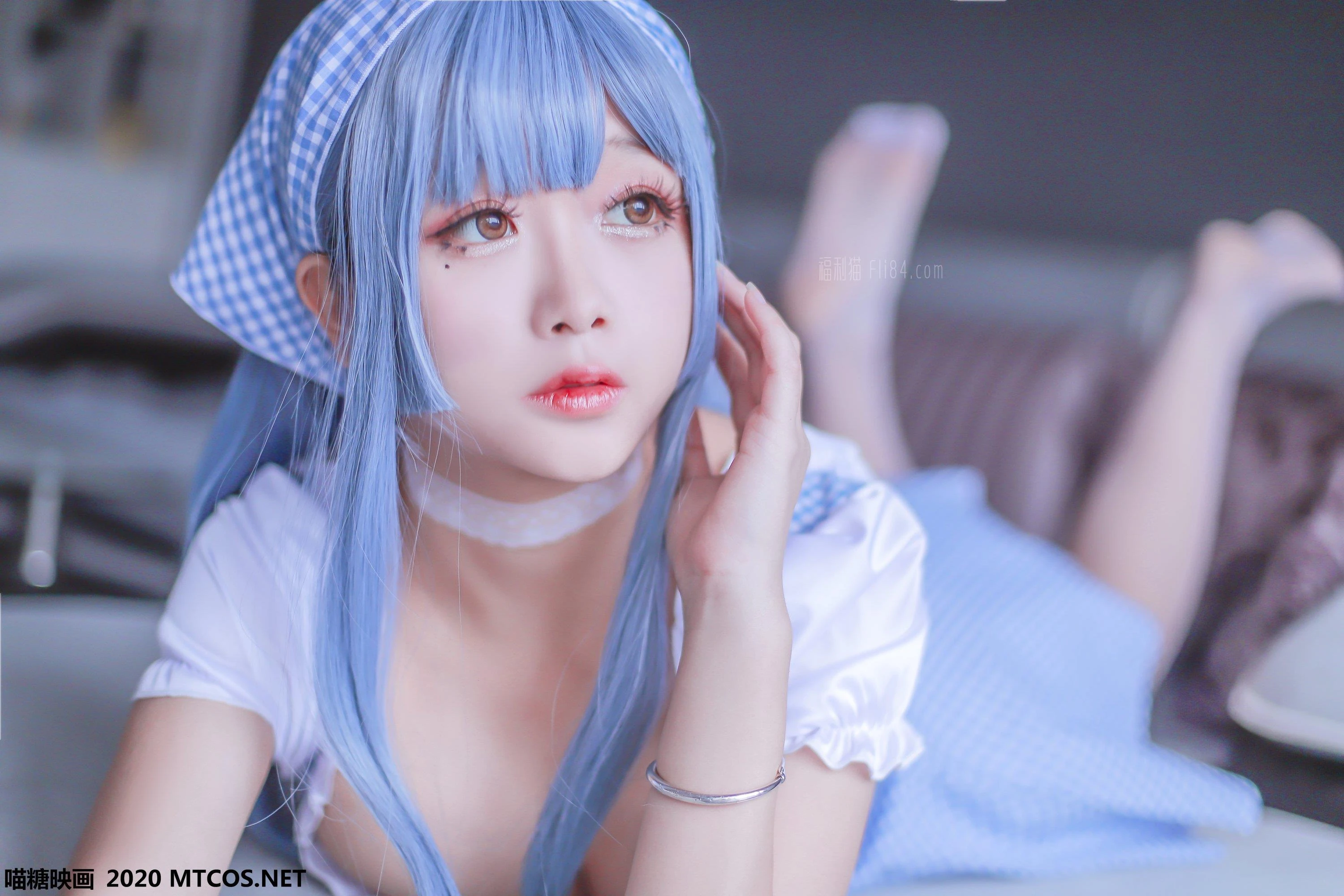 【喵糖映画系列】VOL.122 蓝色女仆[43p]